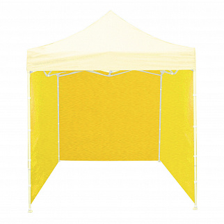 Aga Bočnice k prodejnímu stánku 2x2m Žlutá