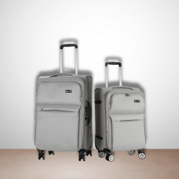 Aga Travel Sada cestovních kufrů Světle šedá 2CZ052 - 2.JAKOST