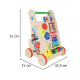 Aga Dřevěné vzdělávací chodítko 6v1
