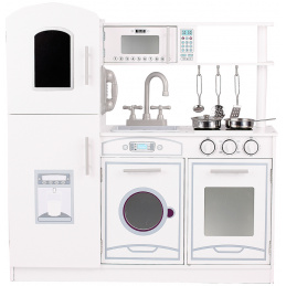 Aga4Kids Dřevěná kuchyňka AGATHA White