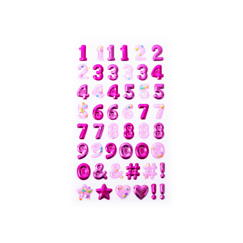 Aga4Kids Samolepící čísla DS8101RC