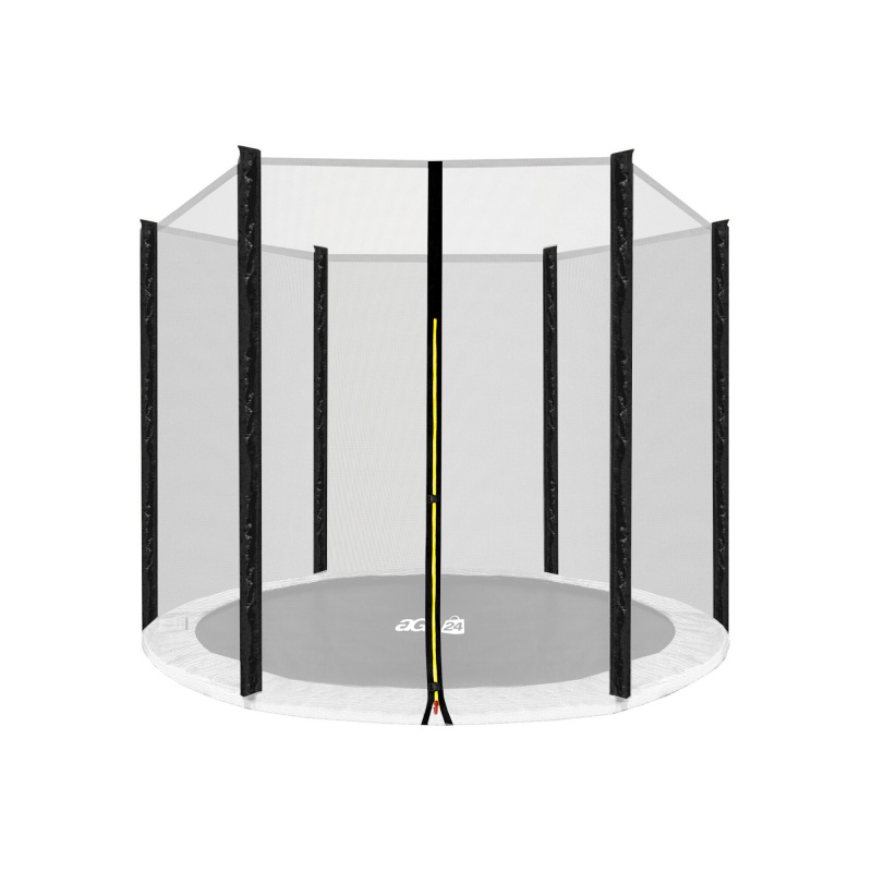 Aga Ochranná síť 180 cm na 6 tyčí Černá síť / Černá