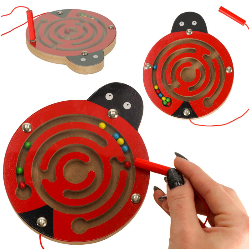 Aga Magnetické Kuličkové Bludiště Beruška