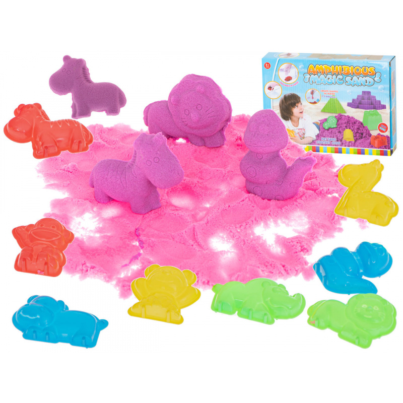 Aga Vodní magický písek + 6 formiček