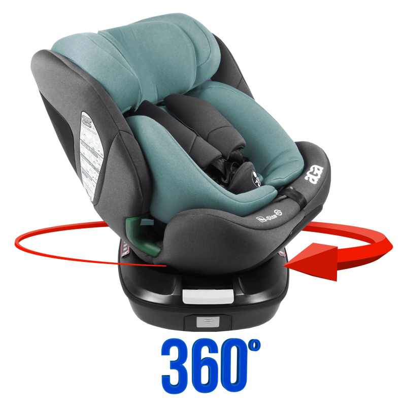 Aga Autosedačka i-Size 360° 0-36 kg Zelená 2DZ251 - II. JAKOST