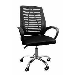 Aga Kancelářské ergonomické křeslo Černé - 2. JAKOST