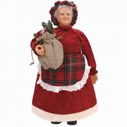 Vánoční figurka paní Clausové