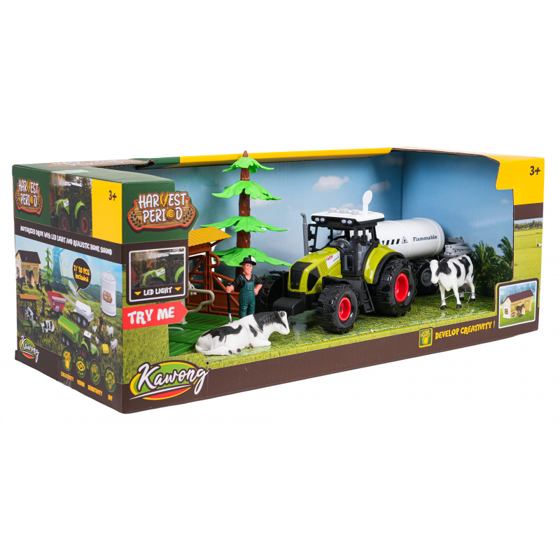 Farmářská sada s traktorem