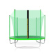 Aga SPORT FIT Trampolína 180 cm Light Green + vnitřní ochranná síť