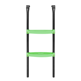 Aga Žebřík k trampolíně 305 - 430 cm Černý/Světle zelený Aga Žebřík k trampolíně 305 - 430 cm Černý/Světle zelený