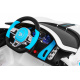 Bugatti Divo Dětské autíčko na baterie bílé + dálkové ovládání + EVA + pomalý start + LED MP3