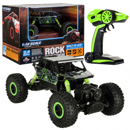 Aga RC auto Rock Crawler HB 2.4GHz 1:18 zelené 2DZ036 - II. JAKOST