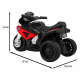 BMW S1000 RR Mini motorka na baterie pro děti Červená + 3 kola + zvuky + LED dioda