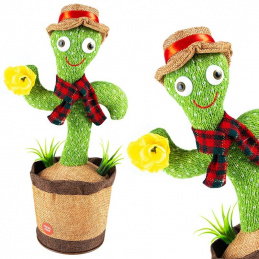 B31D INTERAKTIVNÍ TANČÍCÍ KAKTUS ZPĚV