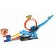 Hot Wheels City HKX42 Smyčka se žravým T-Rexem