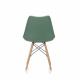 Aga 2x Jídelní židle MR2035 Zelená