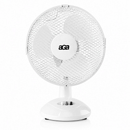 Aga Stolní ventilátor 23 cm Bílý 6DAZ518 - II. JAKOST