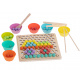 Aga Vzdělávací Montessori kuličková Mozaika 77ks