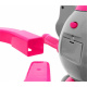 dětské tříkolové kolo Elephant Pink + zvuky + stříška + zábrana + opěrka nohou + rukojeť + ližiny + úložný prostor