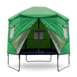 Aga Stan na trampolínu 305 cm (10 ft) Tmavě zelený