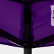 Aga Prodejní stánek bez bočnic 3×3 m Fialový