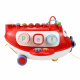 Aga4Kids Interaktivní letadlo s xylofonem Červené