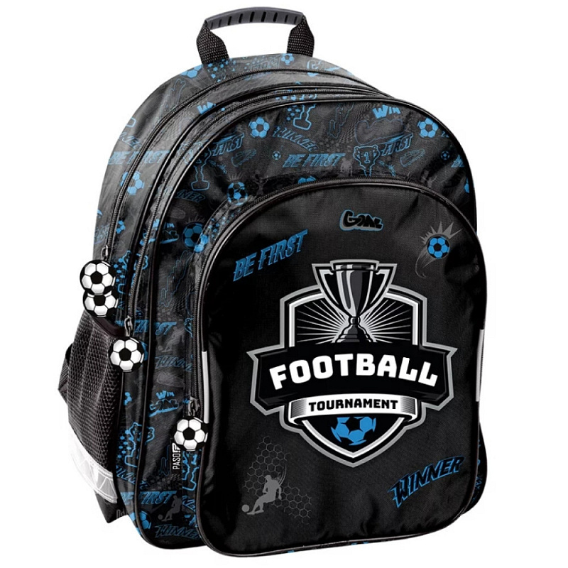 Paso Školní batoh tříkomorový Football