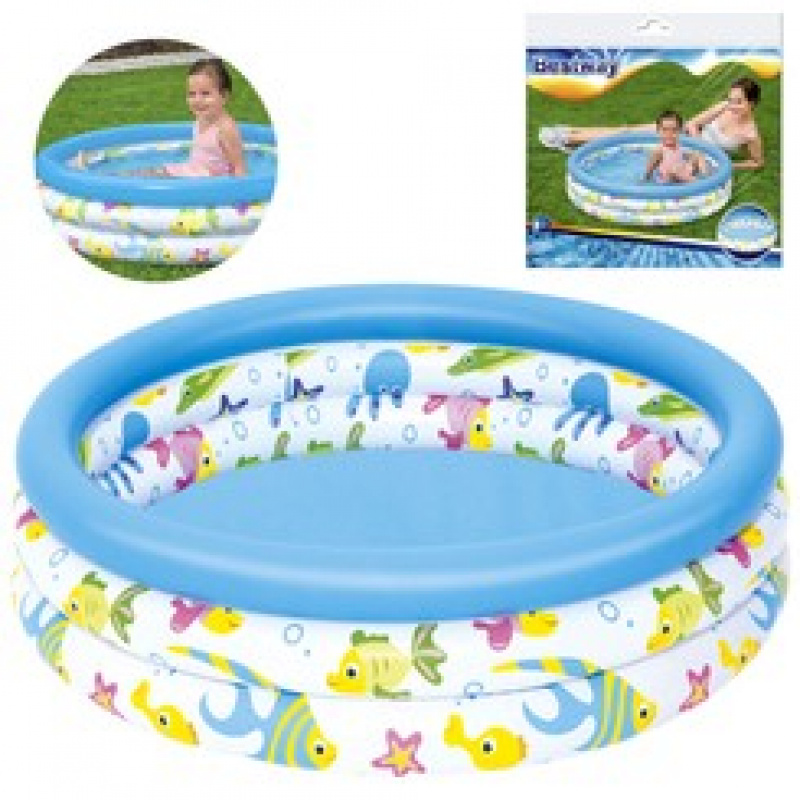 Bestway Nafukovací dětský bazén 102cm 51008