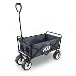 Aga Skládací přepravní vozík MR4620 Šedý