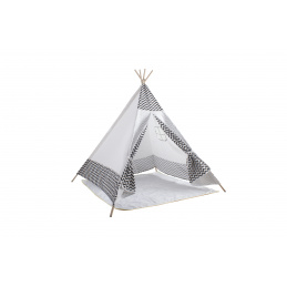Aga4Kids Dětské Teepee ZigZag Bílý