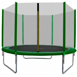 Aga SPORT TOP Trampolína 220 cm Dark Green + ochranná síť