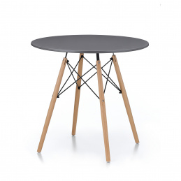 Aga Jídelní stůl 80 cm Šedý