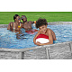 BESTWAY Power Steel Swim Vista bazén s oknem 427x250x100 14x8FT 7in1