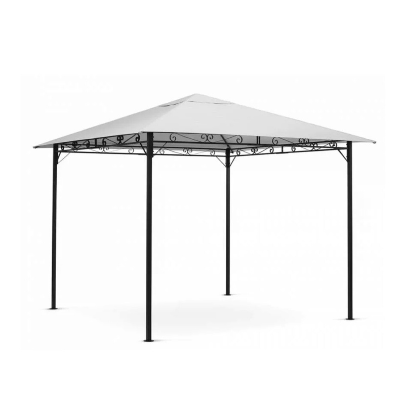 Aga Zahradní altán 3x3 m Šedý