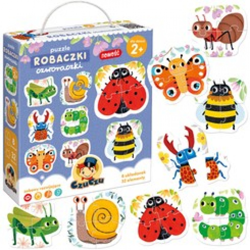 CzuCzu Puzzle Čtyřnozí červi ZA4156