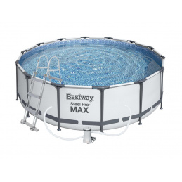 Bestway Steel Pro Max 3,66 x 1 m + Kartušová filtrace + schůdky 2DAZ123 - II. JAKOST