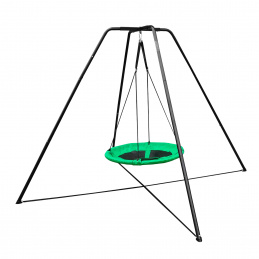 Aga Závěsný houpací kruh 100 cm s rámem