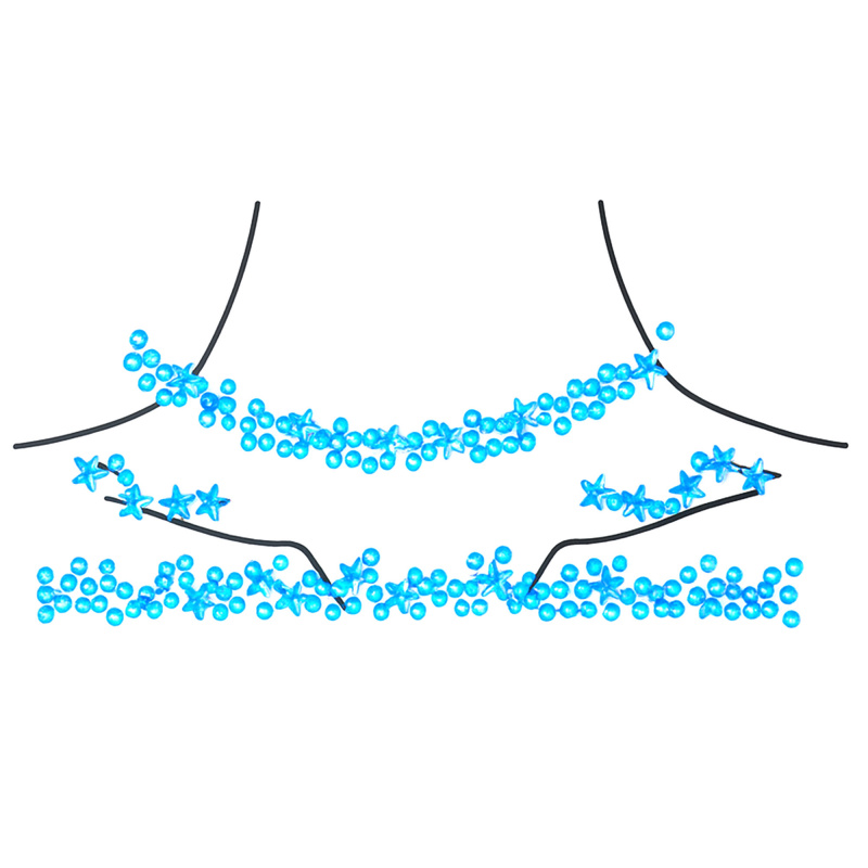 Aga4Kids Samolepící kamínky DS8114MB