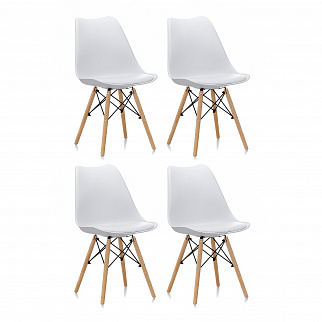 Aga 4x Jídelní židle MR2035 Bílá