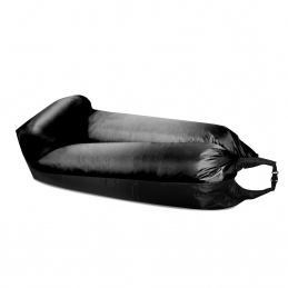 Aga Nafukovací vak LAZY BAG 230x70 cm Černý/Černý