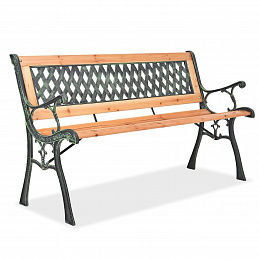 Aga Zahradní lavice 125x52x74 cm 6DAZ379 - II. JAKOST