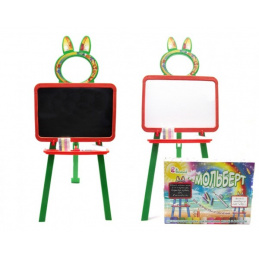 Doloni Oboustranná plastová tabule Zeleno-oranžová