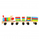 Aga Skládací dřevěný Vláček + Vagóny