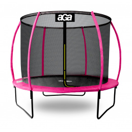 Aga SPORT EXCLUSIVE Trampolína 180 cm Růžová + ochranná síť