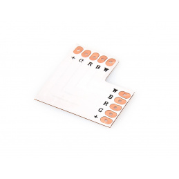 Rohová spojka pro LED pásky 5050 RGBW 12mm