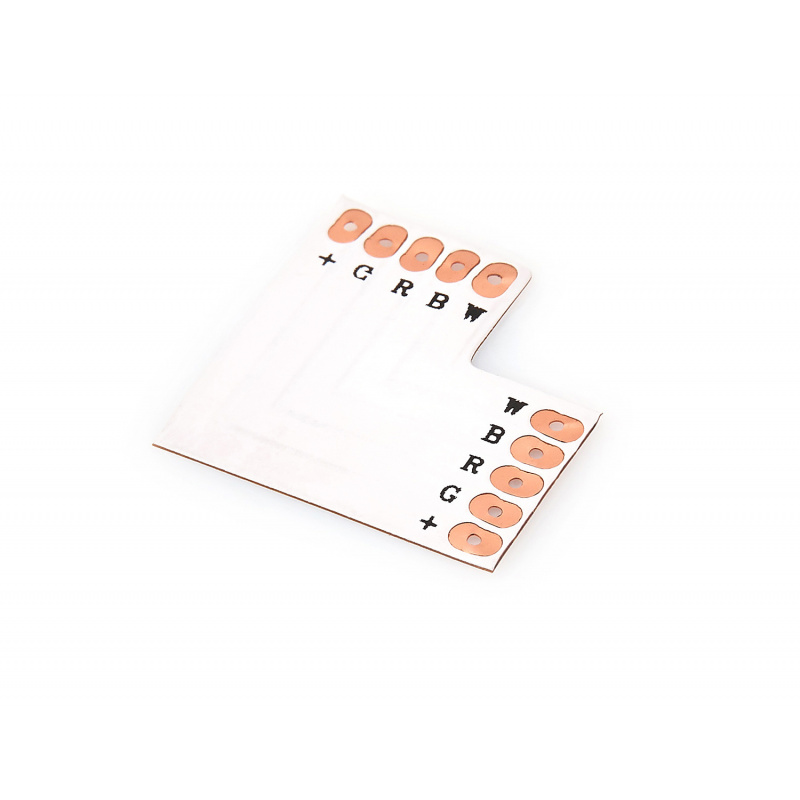 Rohová spojka pro LED pásky 5050 RGBW 12mm