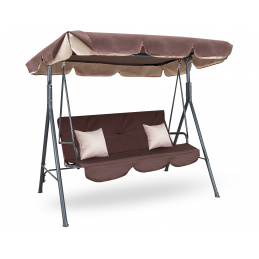 Aga Zahradní houpačka Majka Tmavě hnědá