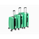 Aga Travel Sada cestovních kufrů MR4655 Tyrkysová