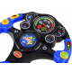 Interaktivní volant s vibrací ZA3900 - Modrý