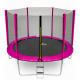 Aga SPORT TOP Trampolína 305 cm Pink + ochranná síť + žebřík